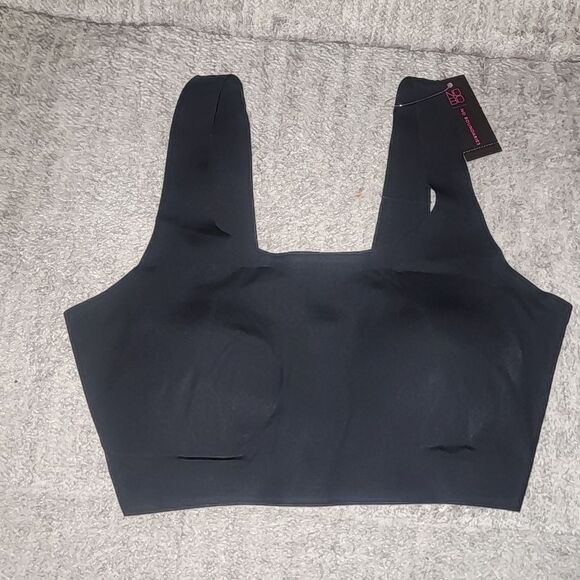 No Boundaries Women's Bonded Scoop Bra Size X-Small - Picture 3 of 6